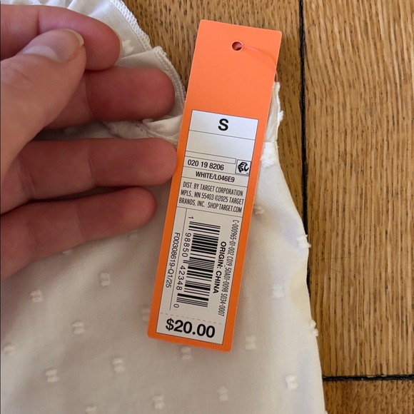 White Ruffle Cami Top - Picture 2 of 3